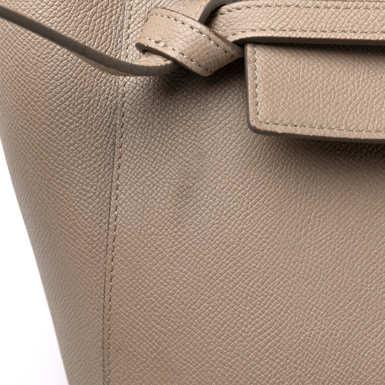 Celine Grained Calfskin Mini Belt Bag Light Taupe 22 of 23