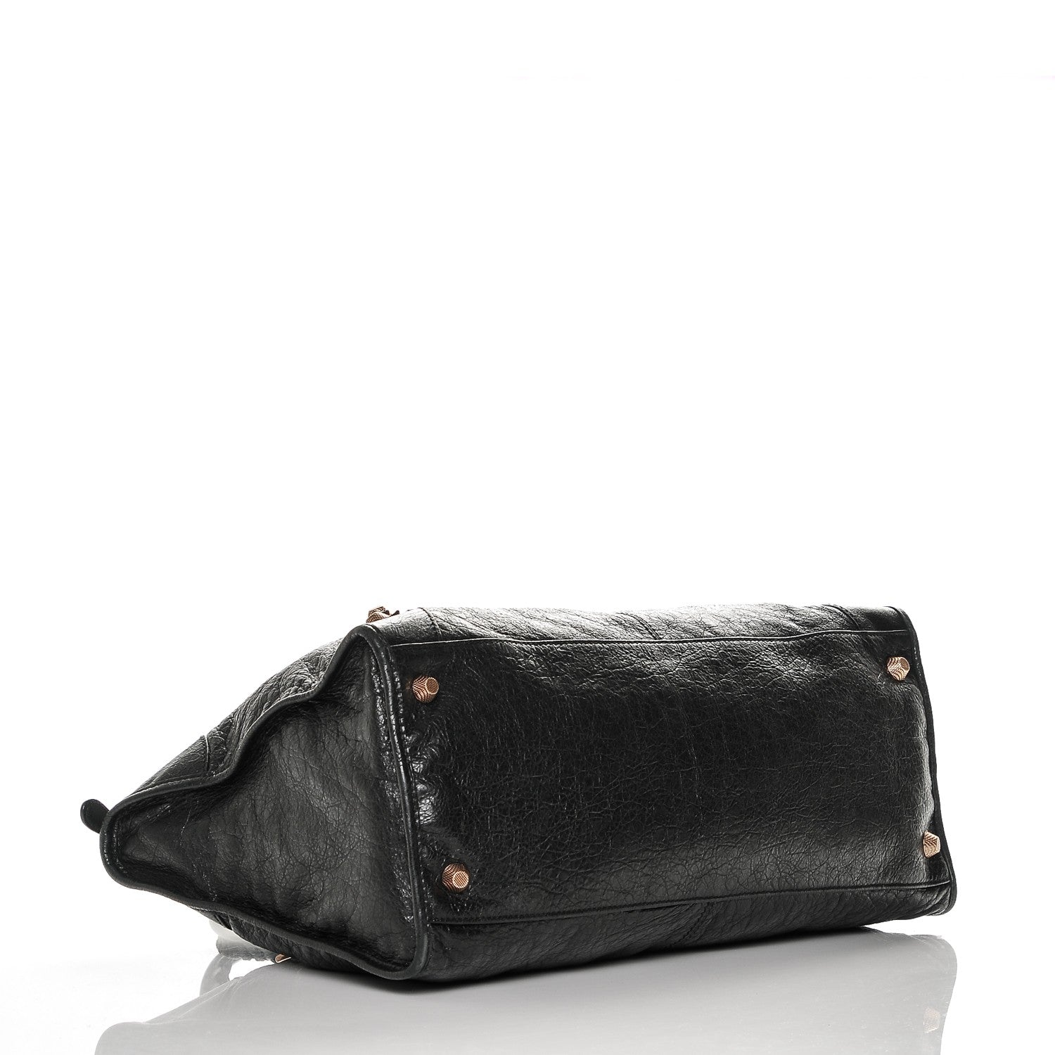 Balenciaga Agneau Giant 12 Rose Gold Hardware Work Black 4 of 6