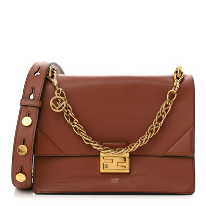 Fendi Vitello Grace Matte F is Fendi Kan U Shoulder Bag Rust 1 of 15