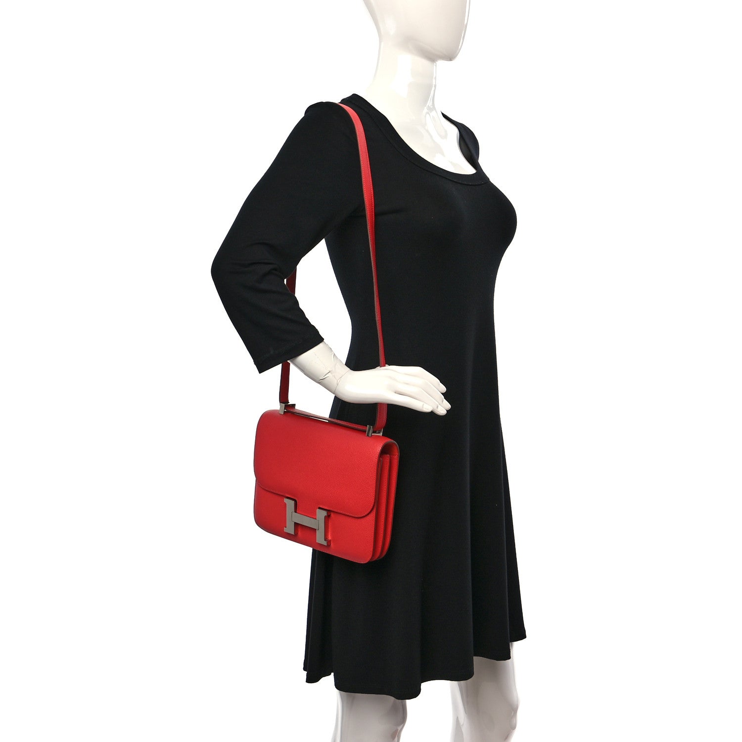 Hermes Epsom Constance 24 Rose Jaipur 2 of 8