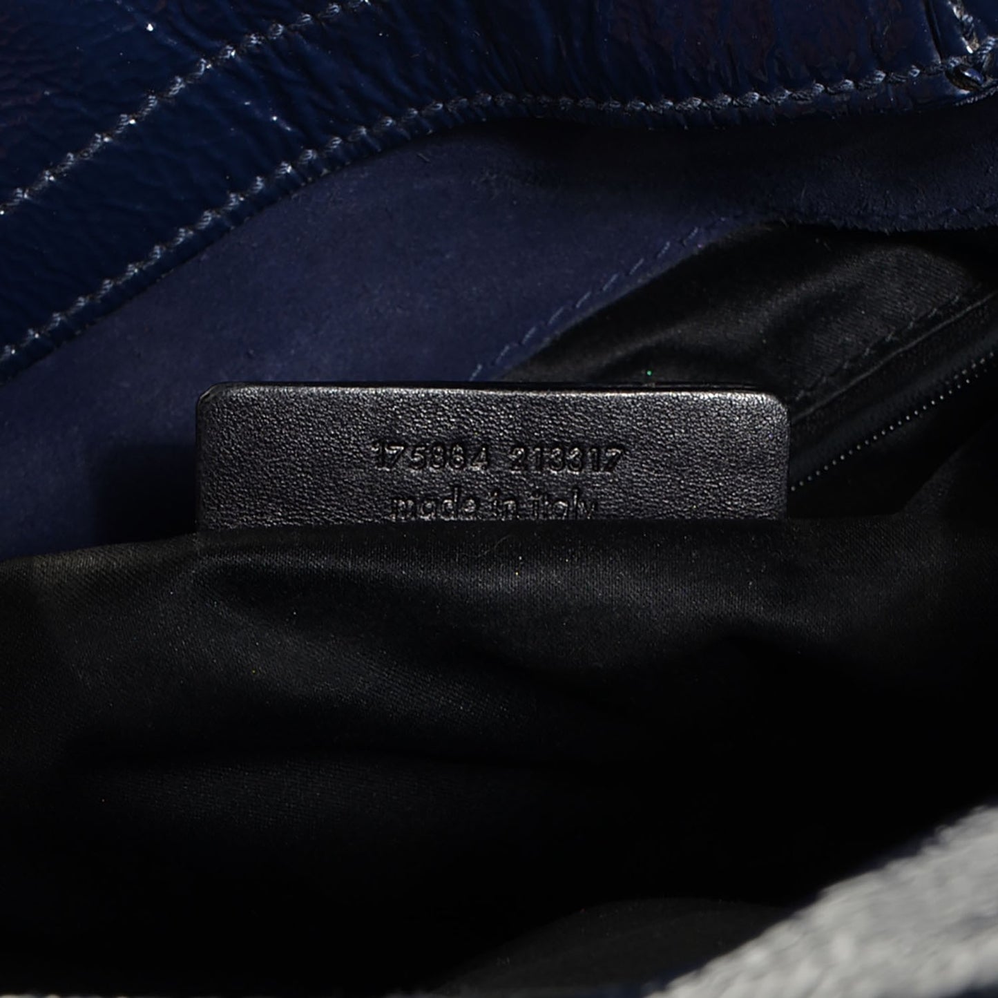 Patent Medium Downtown Navy