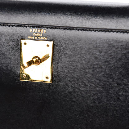 Hermes Box Kelly Sellier 28 Black 40 of 44