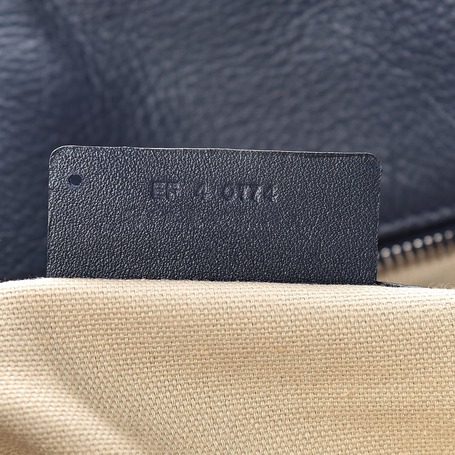 Givenchy Waxy Grained Calfskin Medium Pandora Pure Flap Bag Night Blue 7 of 15