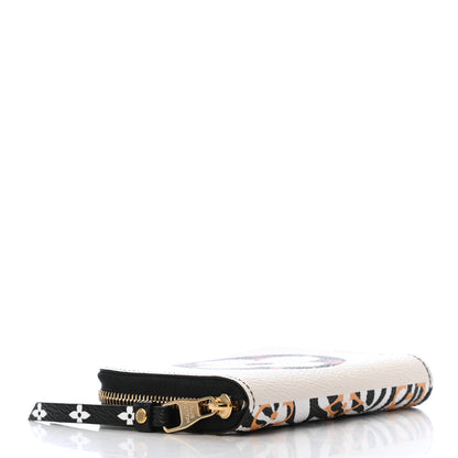 Louis Vuitton Monogram Giant Jungle Zippy Coin Purse Ivory 4 of 7
