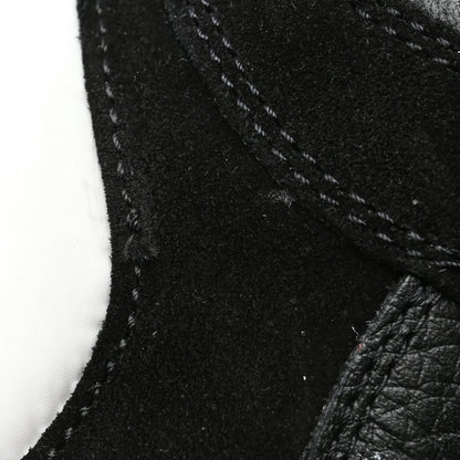 Chanel Mesh Suede Grained Calfskin Womens CC Sneakers 39.5 Black White 10 of 12