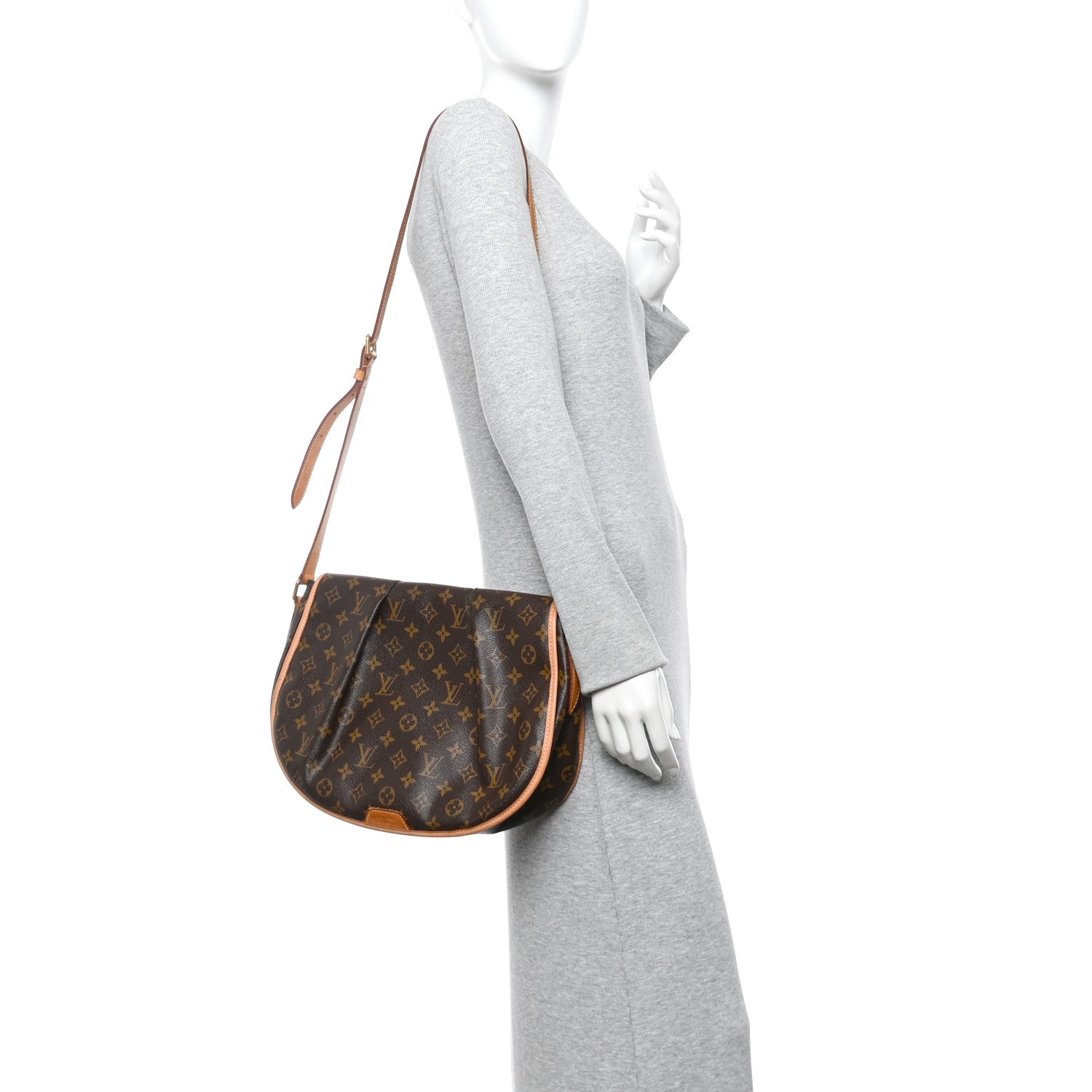 Louis Vuitton Monogram Menilmontant MM 2 of 9