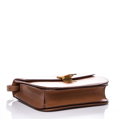 Celine Smooth Calfskin Medium Classic Box Flap Bag Camel 4 of 7