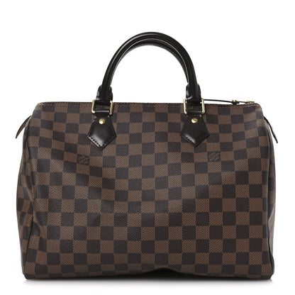 Louis Vuitton Damier Ebene Speedy 30 1 of 14