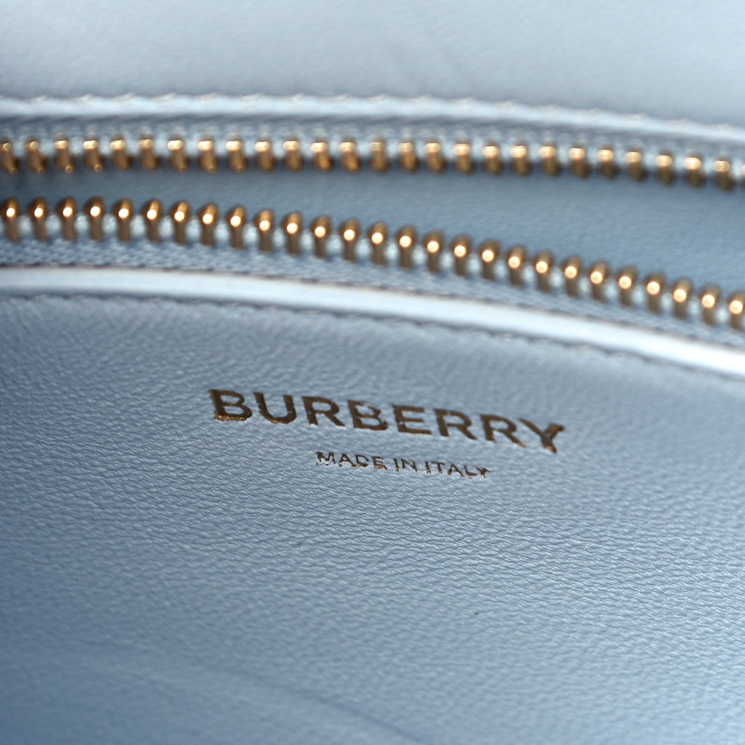 Burberry Smooth Calfskin Mini Pocket Bag Pale Blue 6 of 11