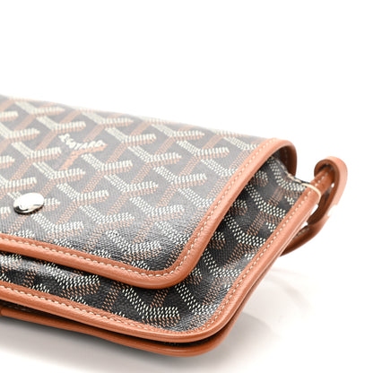 Goyard Goyardine Plumet Wallet Clutch Black Gold 8 of 8