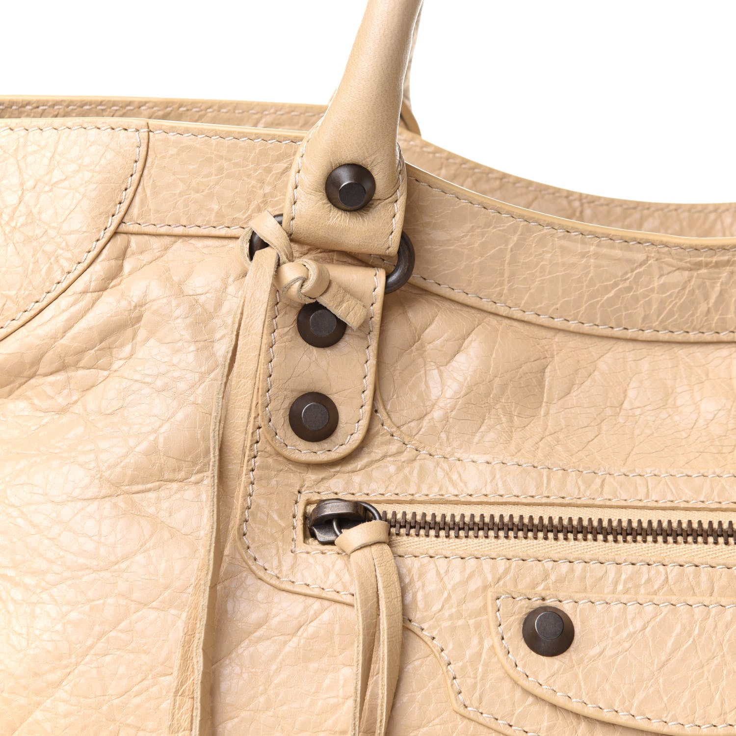 Balenciaga Agneau Classic Hardware City Beige Oryx 8 of 10