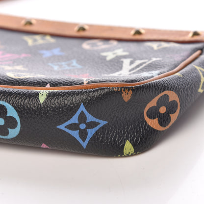 Louis Vuitton Monogram Multicolor Pochette Accessories Black 11 of 16