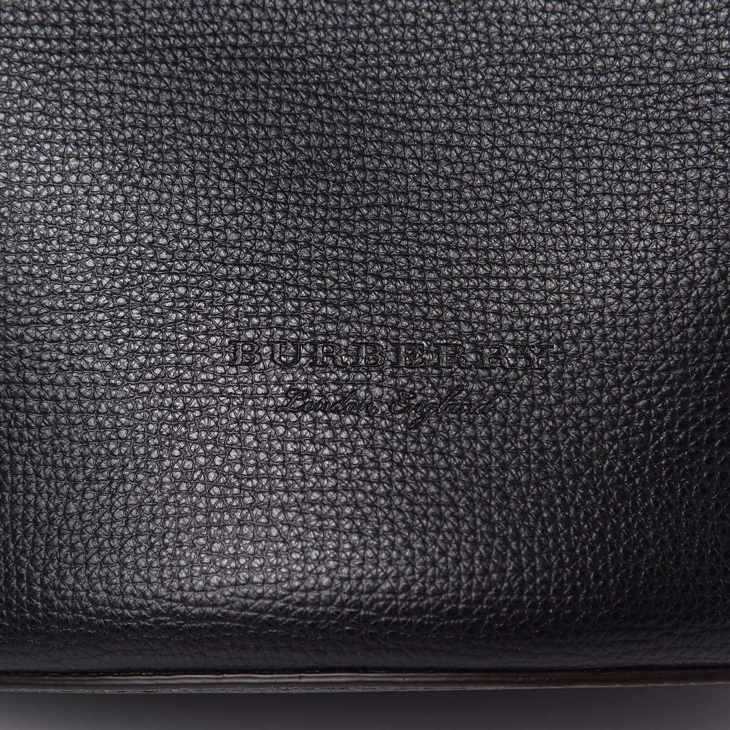 Burberry London Grainy Calfskin Small Lorne Bucket Crossbody Black 7 of 9