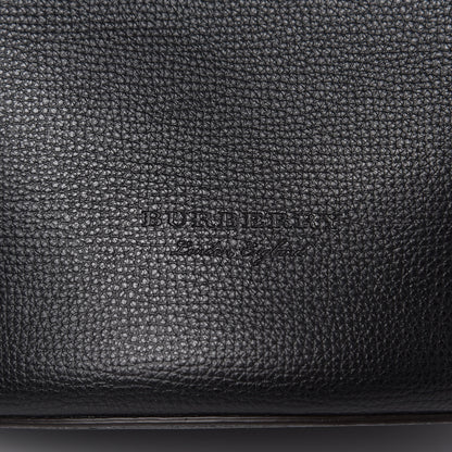Burberry London Grainy Calfskin Small Lorne Bucket Crossbody Black 7 of 9