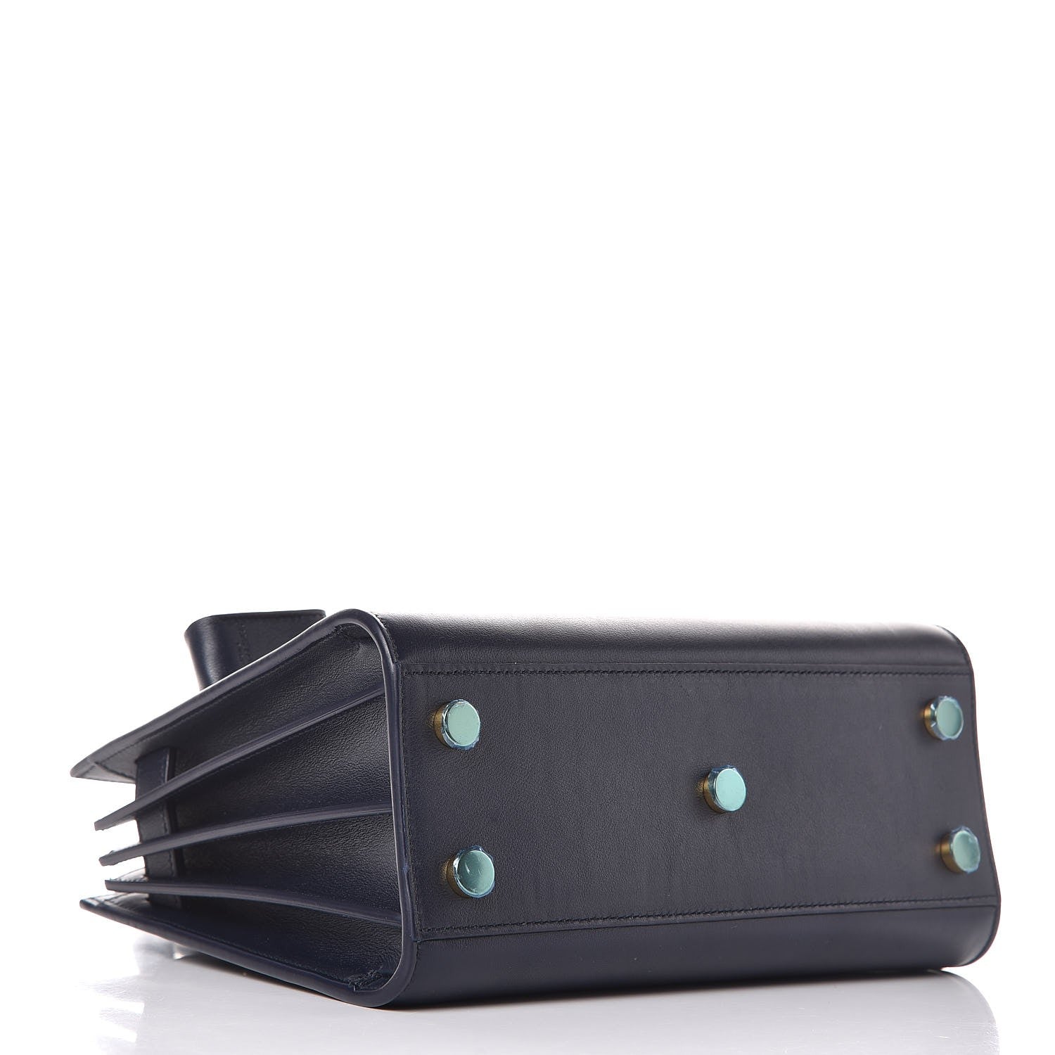 Saint Laurent Calfskin Nano Sac De Jour Dark Blue 4 of 8