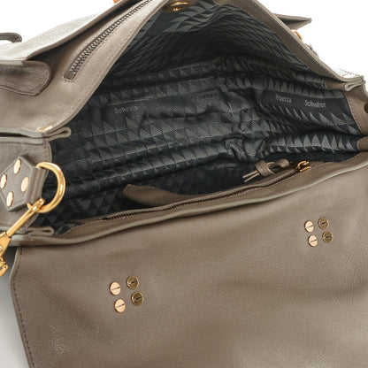 Proenza Schouler Lambskin Medium PS1 Satchel Smoke 5 of 7