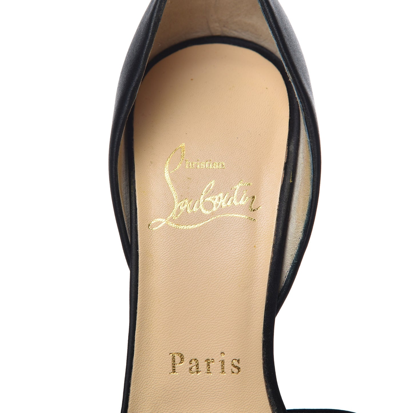 Satin Volpi Peep Toe 150 Platform Sandals 35 Black