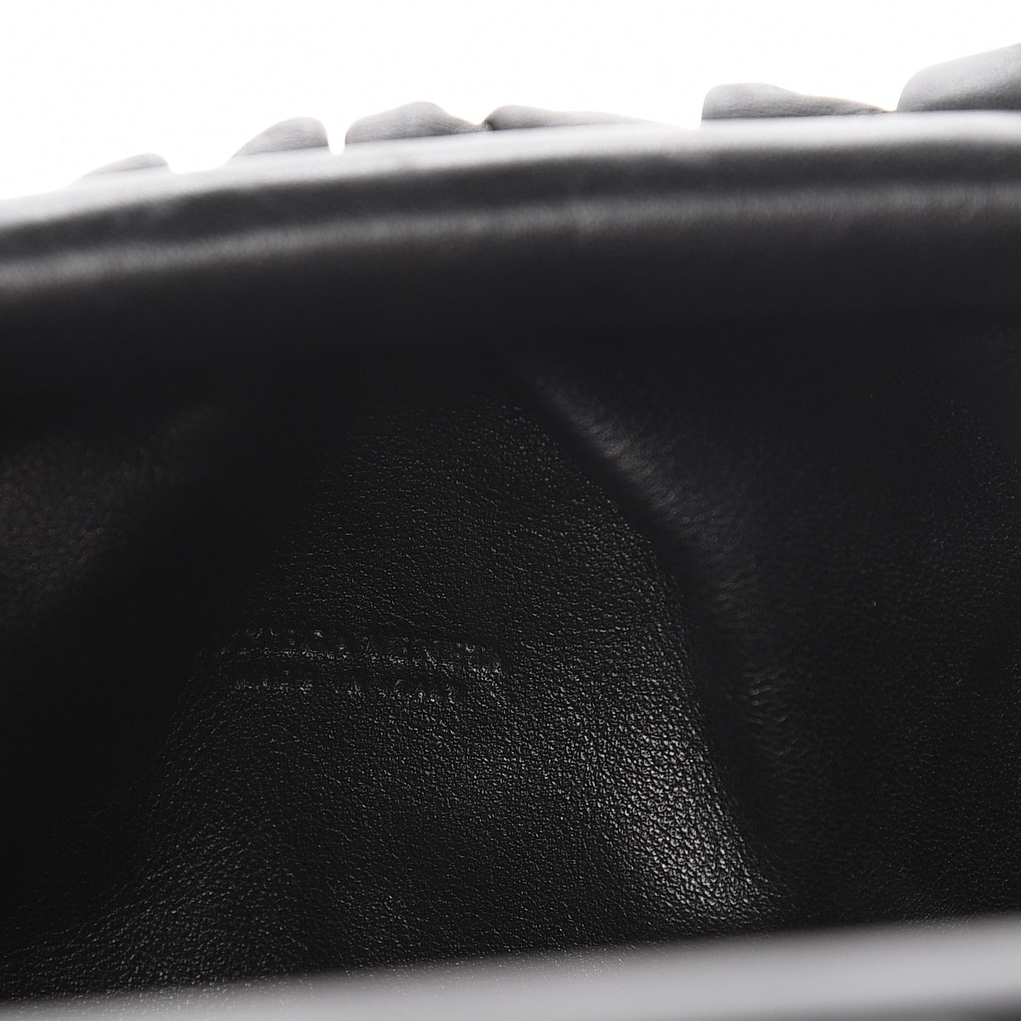 Butter Calfskin The Mini Pouch Black
