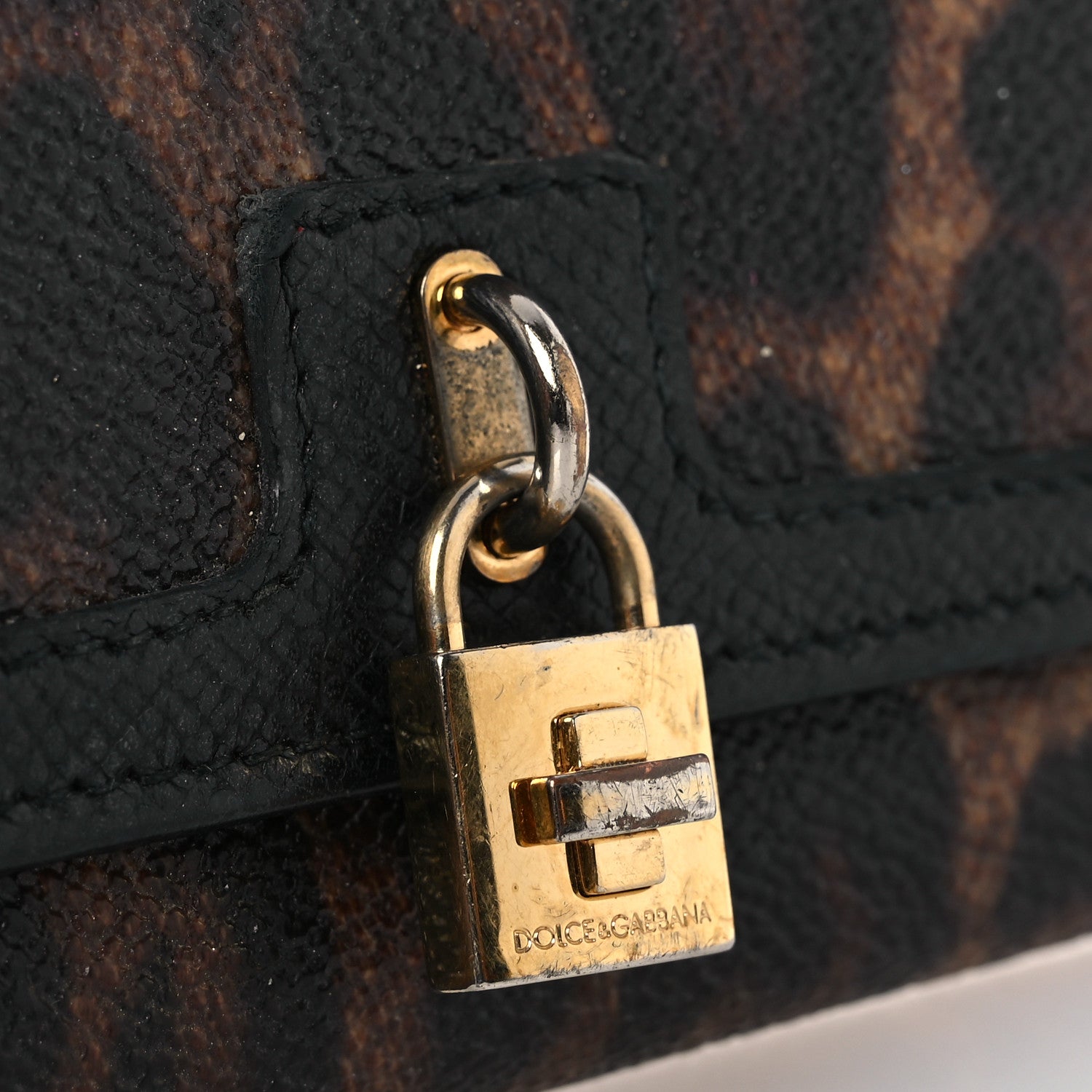 Dolce & Gabbana Dauphine Leopard Print Continental Flap Wallet 13 of 13