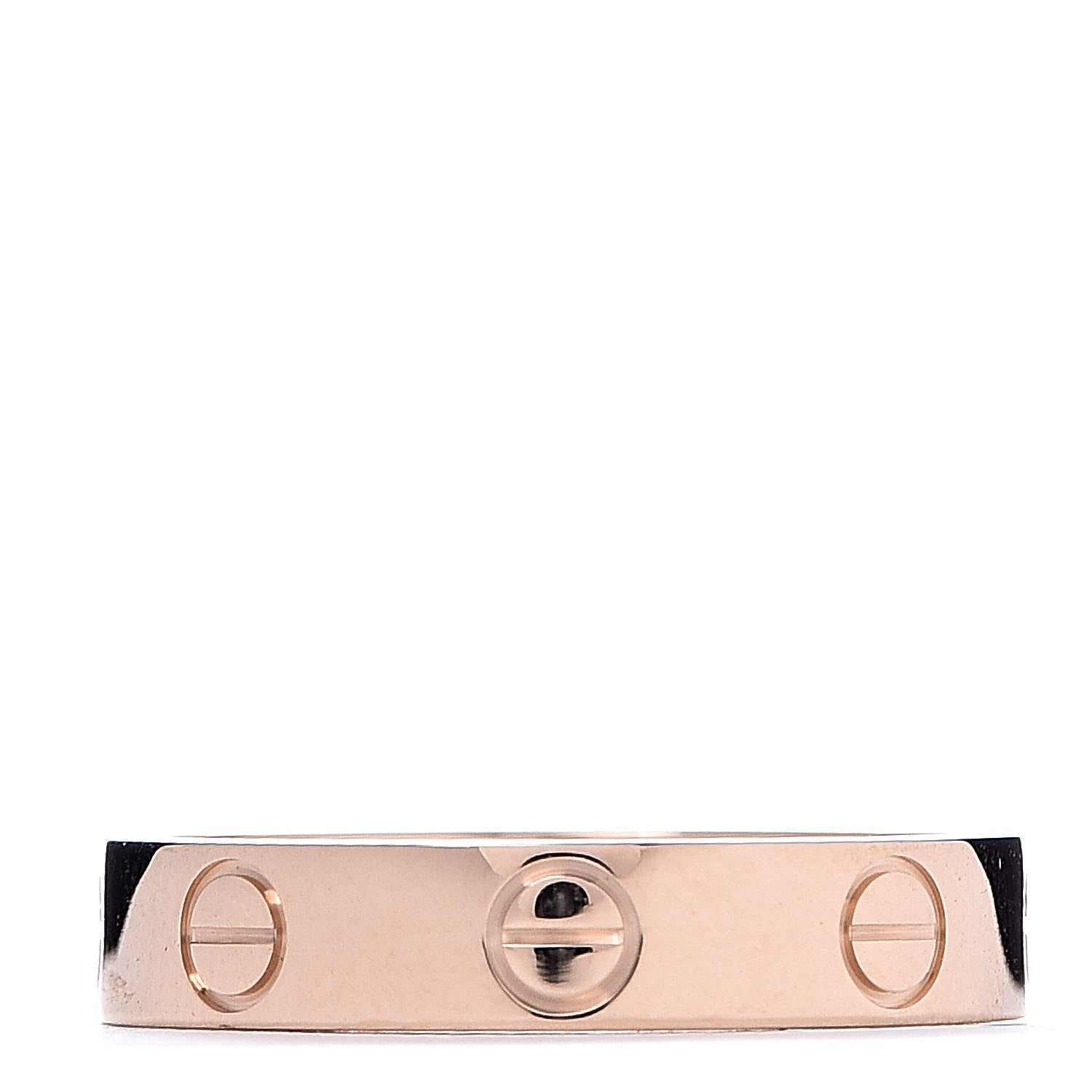 Cartier 18K Pink Gold 3.5mm LOVE Wedding Band Ring 49 4.75 1 of 5