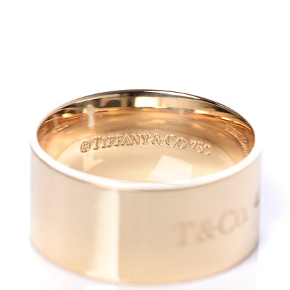 Tiffany 18K Yellow Gold Diamond Locks Ring 57 8 5 of 5