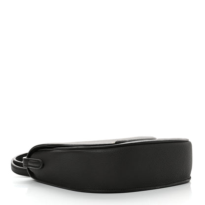 Celine Grained Calfskin Small Trotteur Black 3 of 10