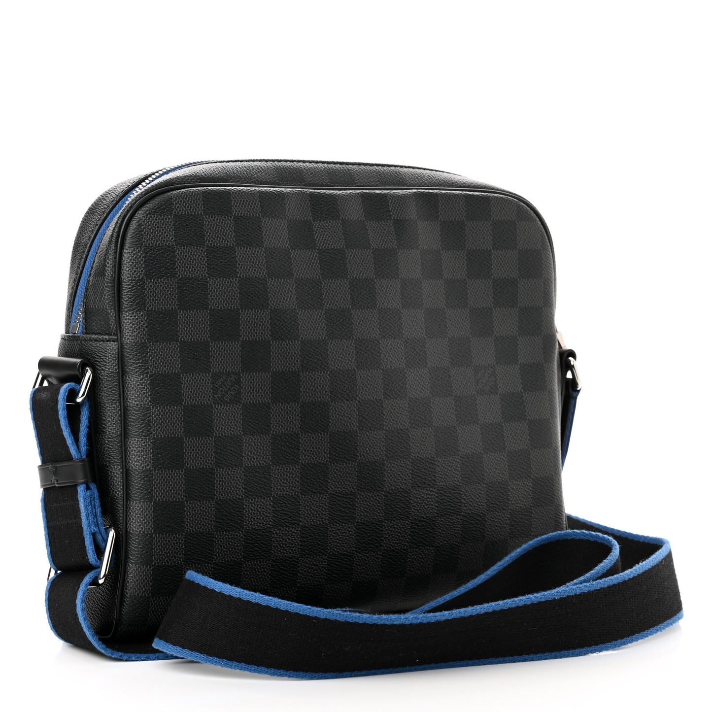 Damier Graphite Dayton Reporter PM Blue