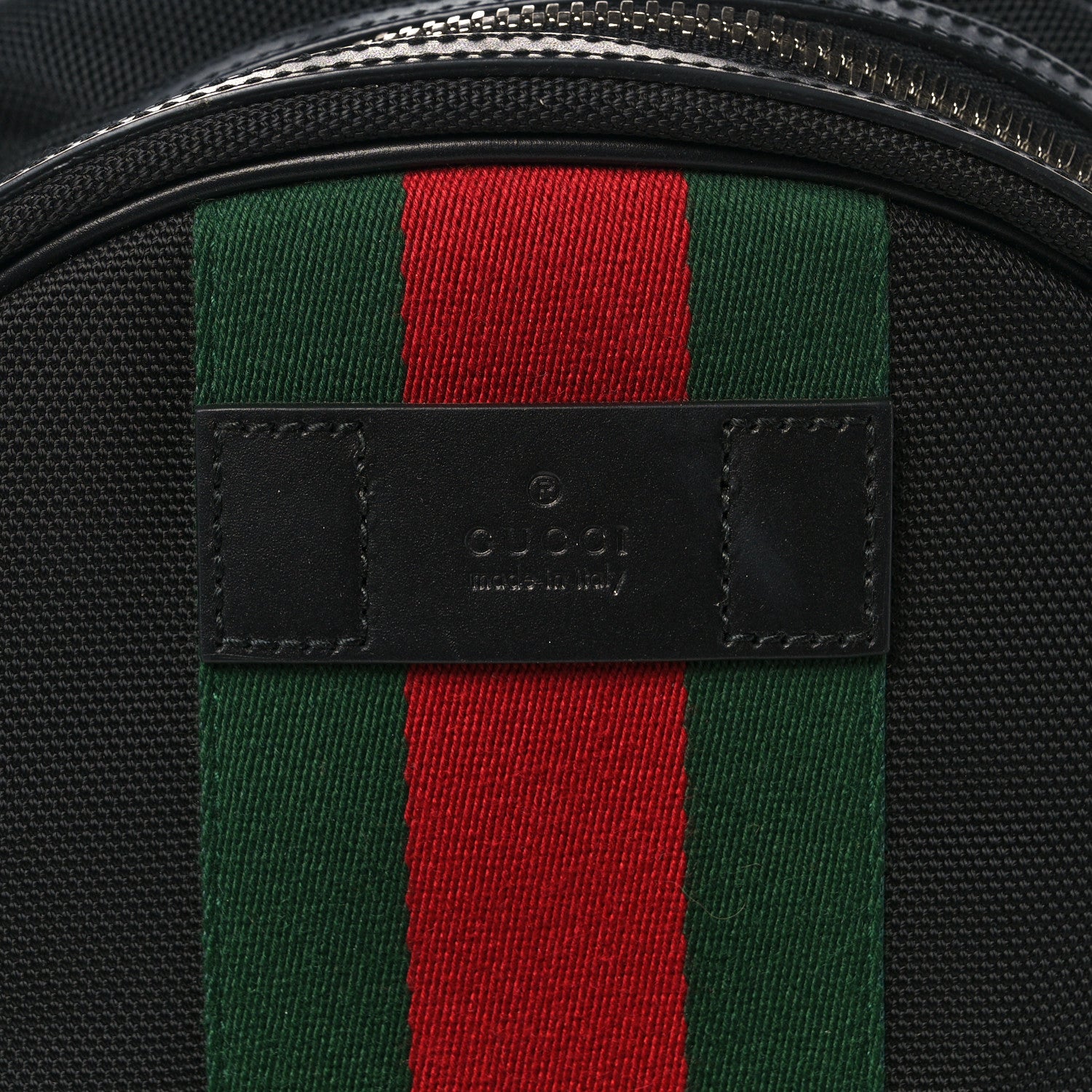 Gucci Techno Canvas Web Backpack Black 8 of 10