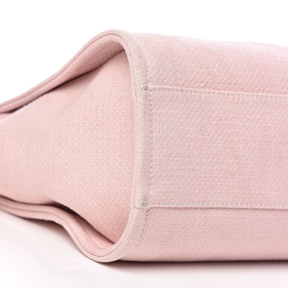 Chanel Canvas Deauville Small Tote Pink 13 of 15