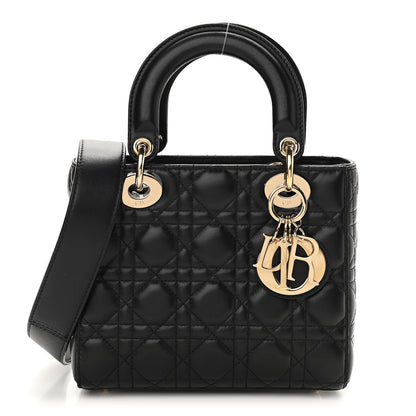 Christian Dior Lambskin Cannage Small My ABCDior Lady Dior Black 1 of 11
