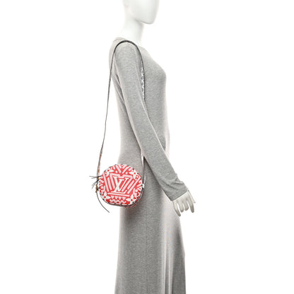 Louis Vuitton Monogram Giant Crafty Boite Chapeau Souple PM Rouge Rose Creme 2 of 9