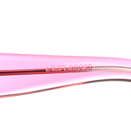 Gucci Acetate Crystal Heart GG0116S Sunglasses Fuchsia 6 of 8