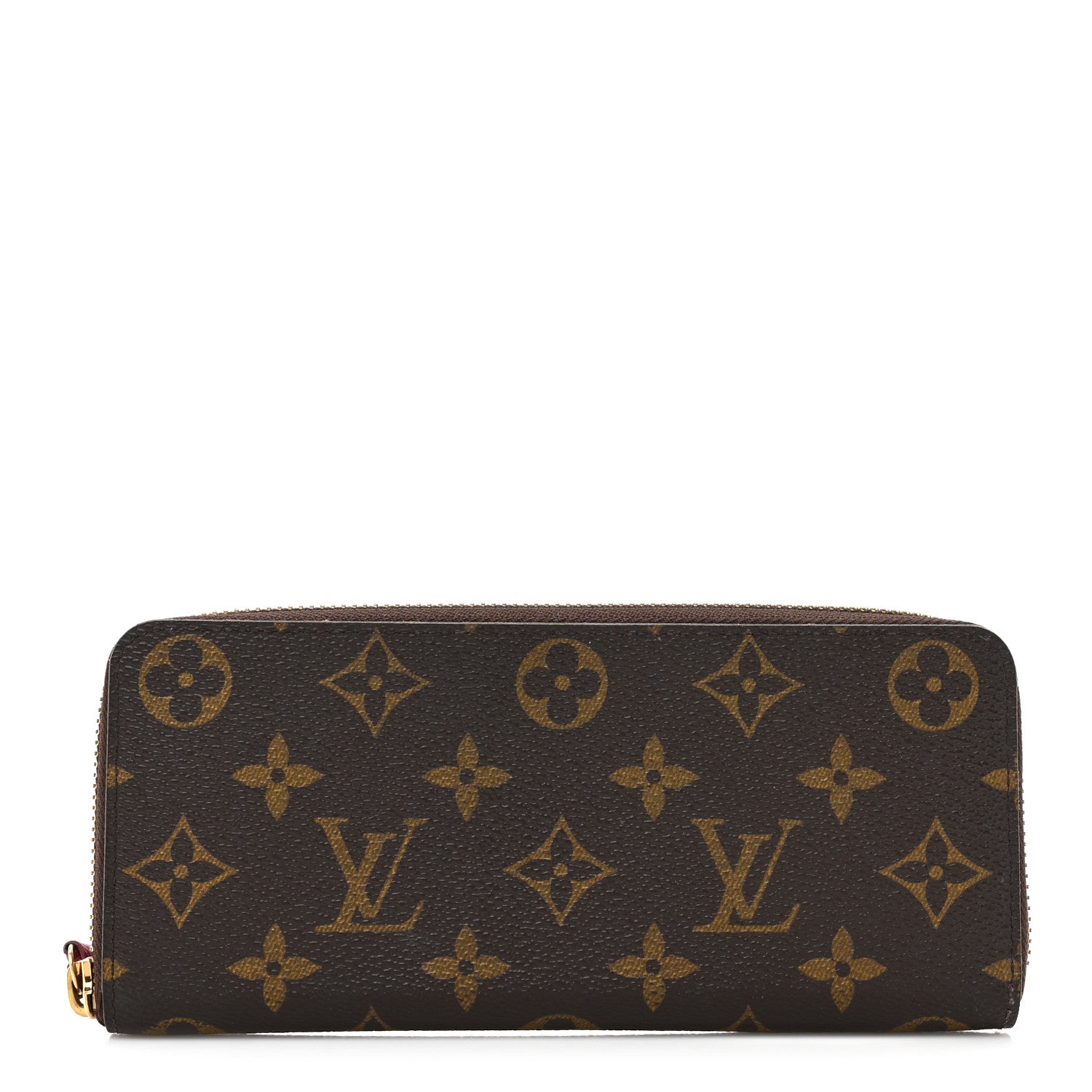 Louis Vuitton Monogram Clemence Wallet Fuchsia 1 of 13