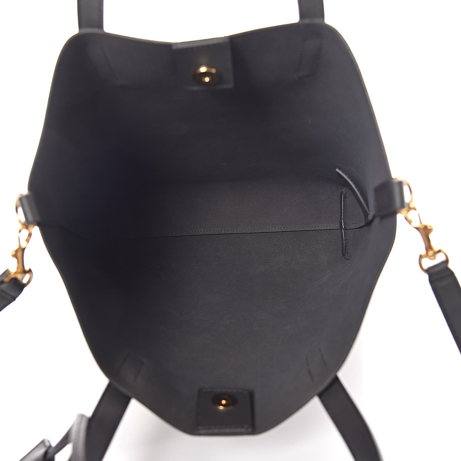 Saint Laurent Calfskin Toy Shopping Tote Earth Grey 5 of 9