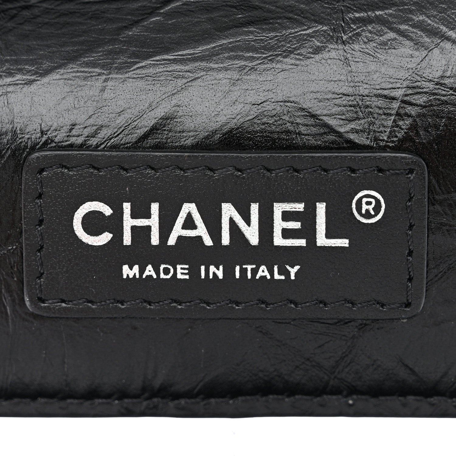 Chanel Crumpled Calfskin PVC Quilted Backpack Black 7 of 11