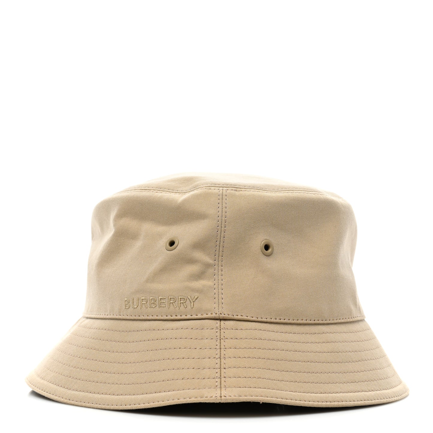 Cotton Gabardine Bucket Hat L Honey