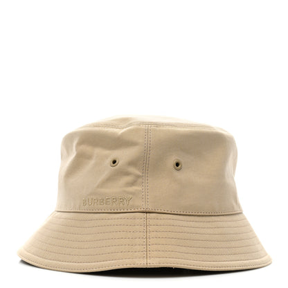 Burberry Cotton Gabardine Bucket Hat L Honey 3 of 7