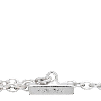 Tiffany 18K White Gold T Smile Bracelet 3 of 3
