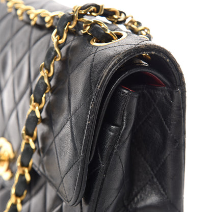 Chanel Lambskin Quilted Small Double Flap Black 19 of 20