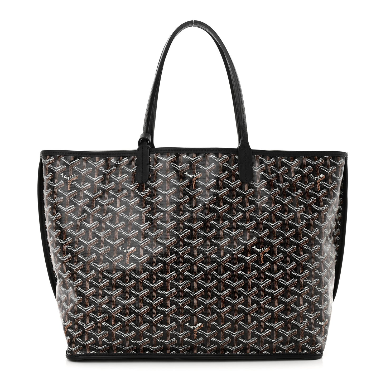 Goyardine Reversible Anjou PM Black