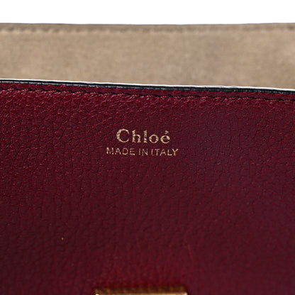 Chloe Grained Lambskin Drew Shoulder Bag Wine Purple 6 of 12