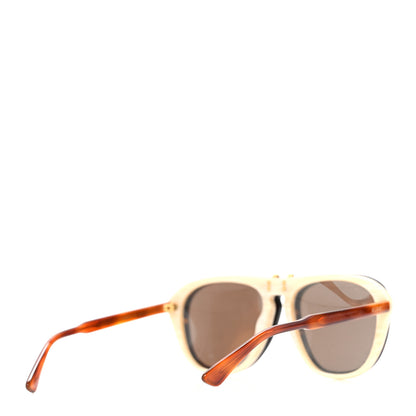Gucci Aviator Flip Up Sunglasses GG0087S Havana 5 of 8