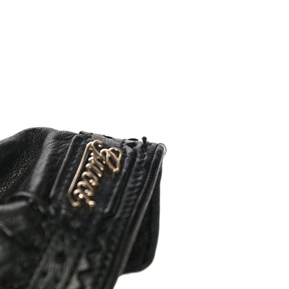 Gucci Donna Nappa Gloves 7.5 Black 9 of 13