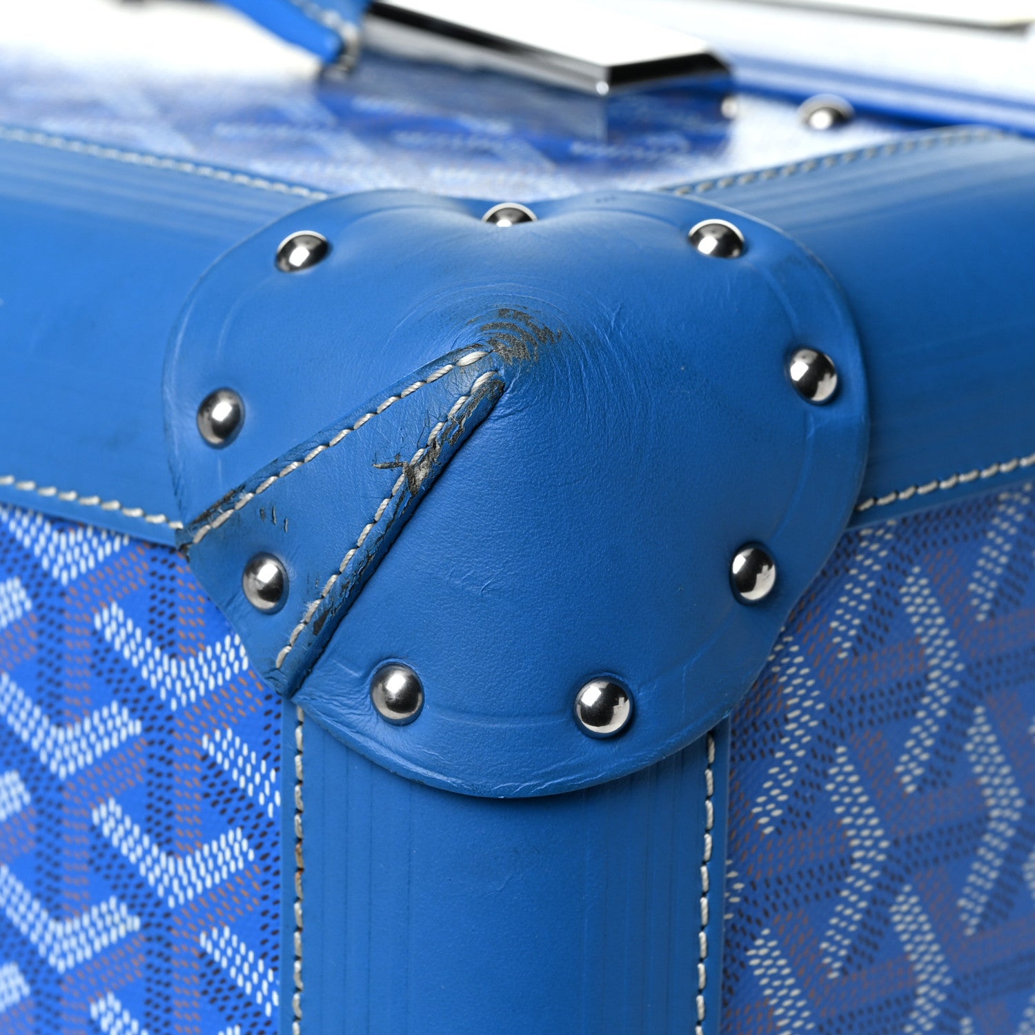 Goyard Goyardine Bourget PM Sky Blue 30 of 31