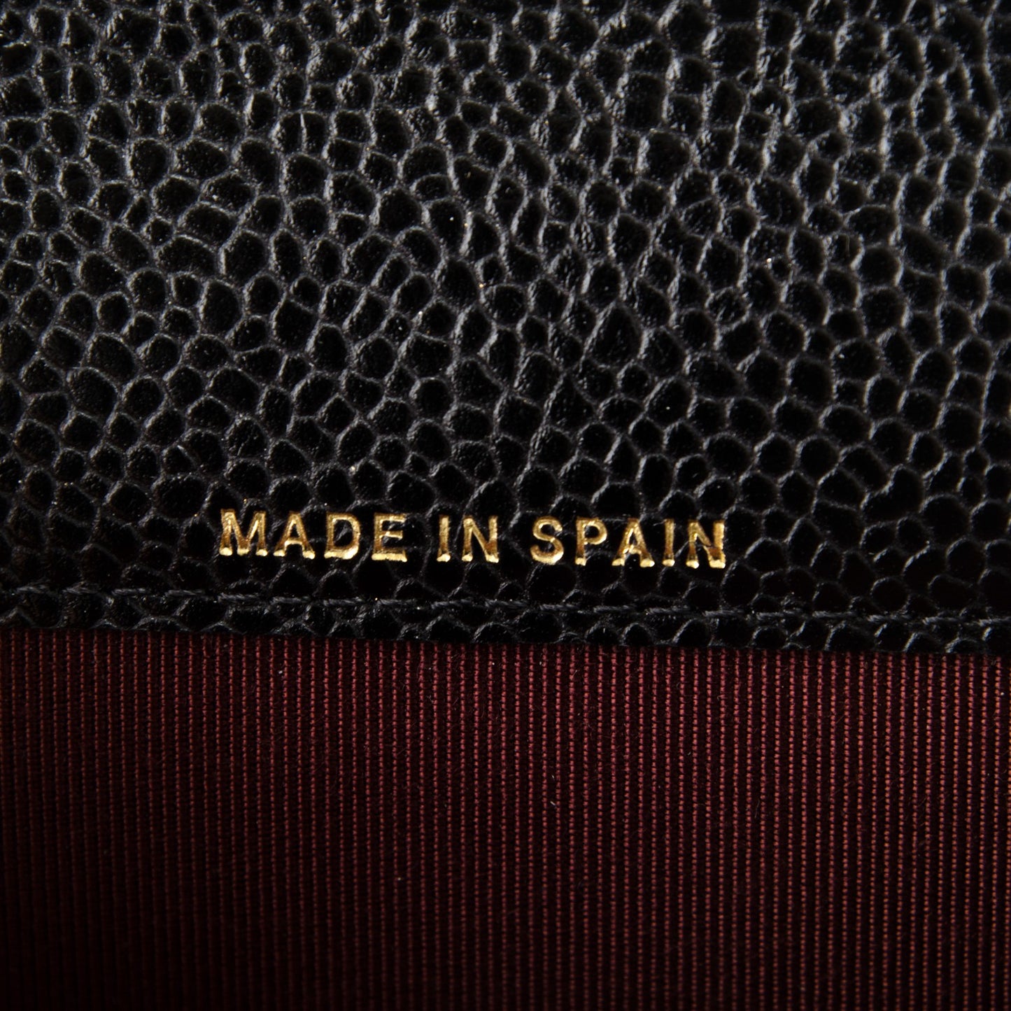 Caviar Quilted Card Holder Black