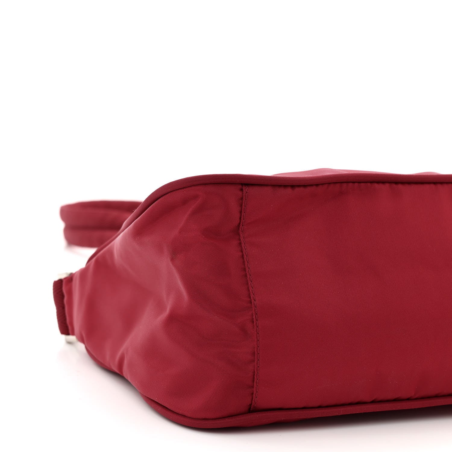 Prada Tessuto Nylon Shoulder Bag Fuoco 8 of 9
