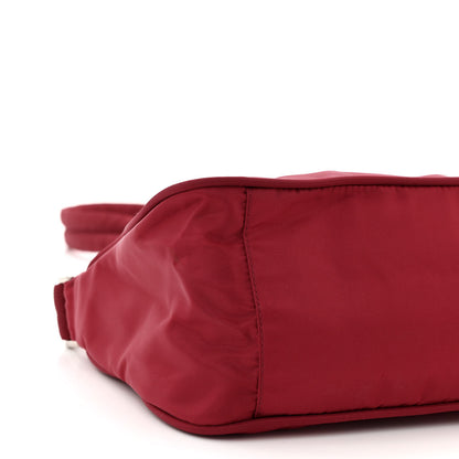 Prada Tessuto Nylon Shoulder Bag Fuoco 8 of 9