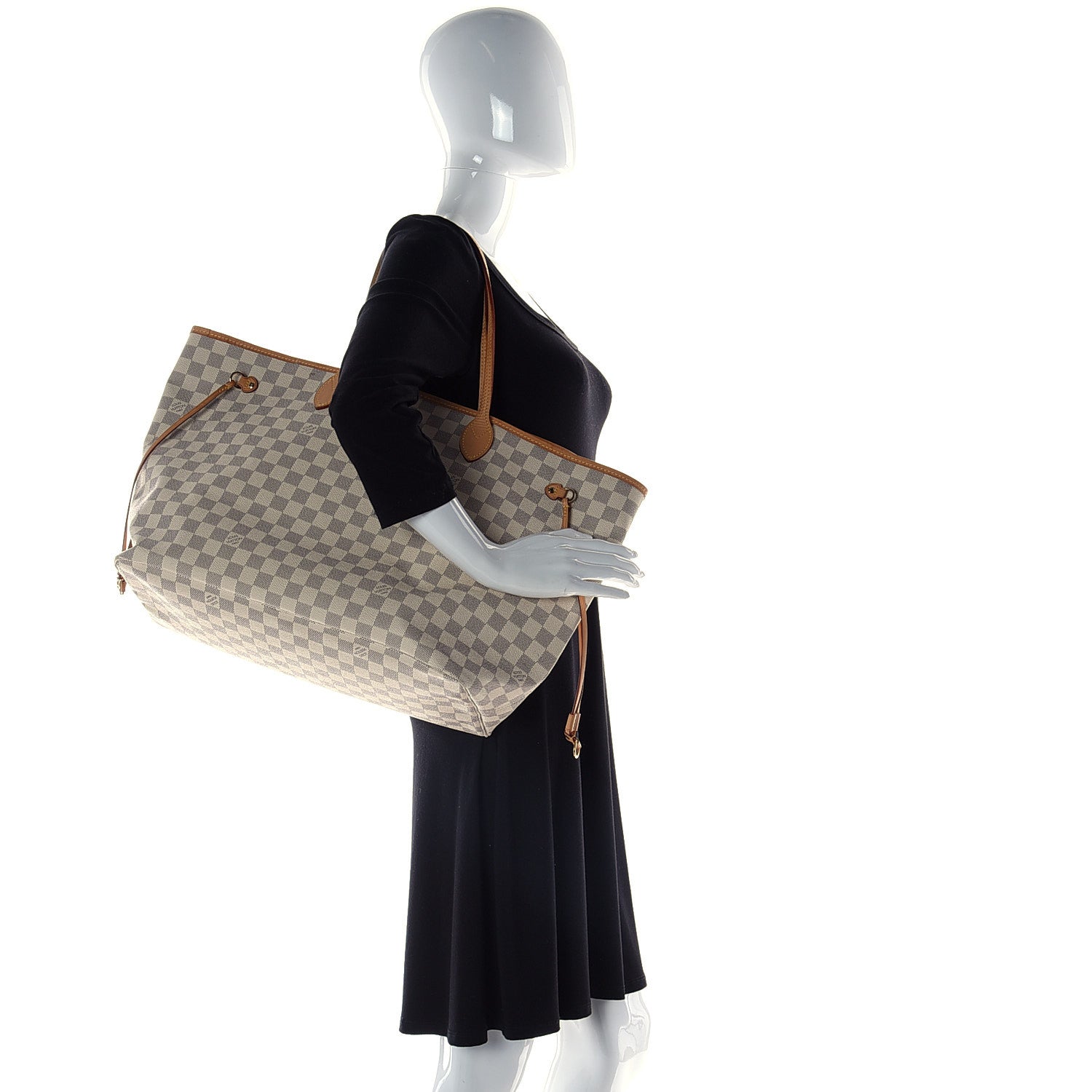 Louis Vuitton Damier Azur Neo Neverfull GM 2 of 10