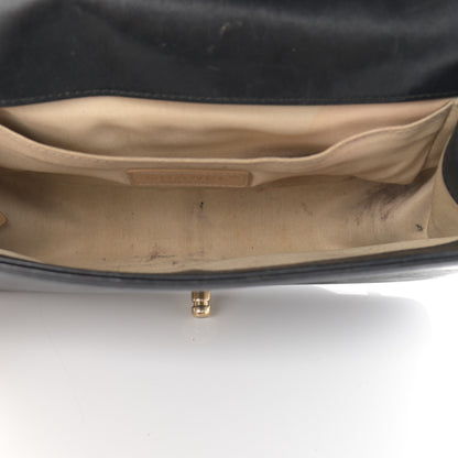 Chanel Lambskin Quilted Medium Chain Detail Boy Flap Black 4 of 16