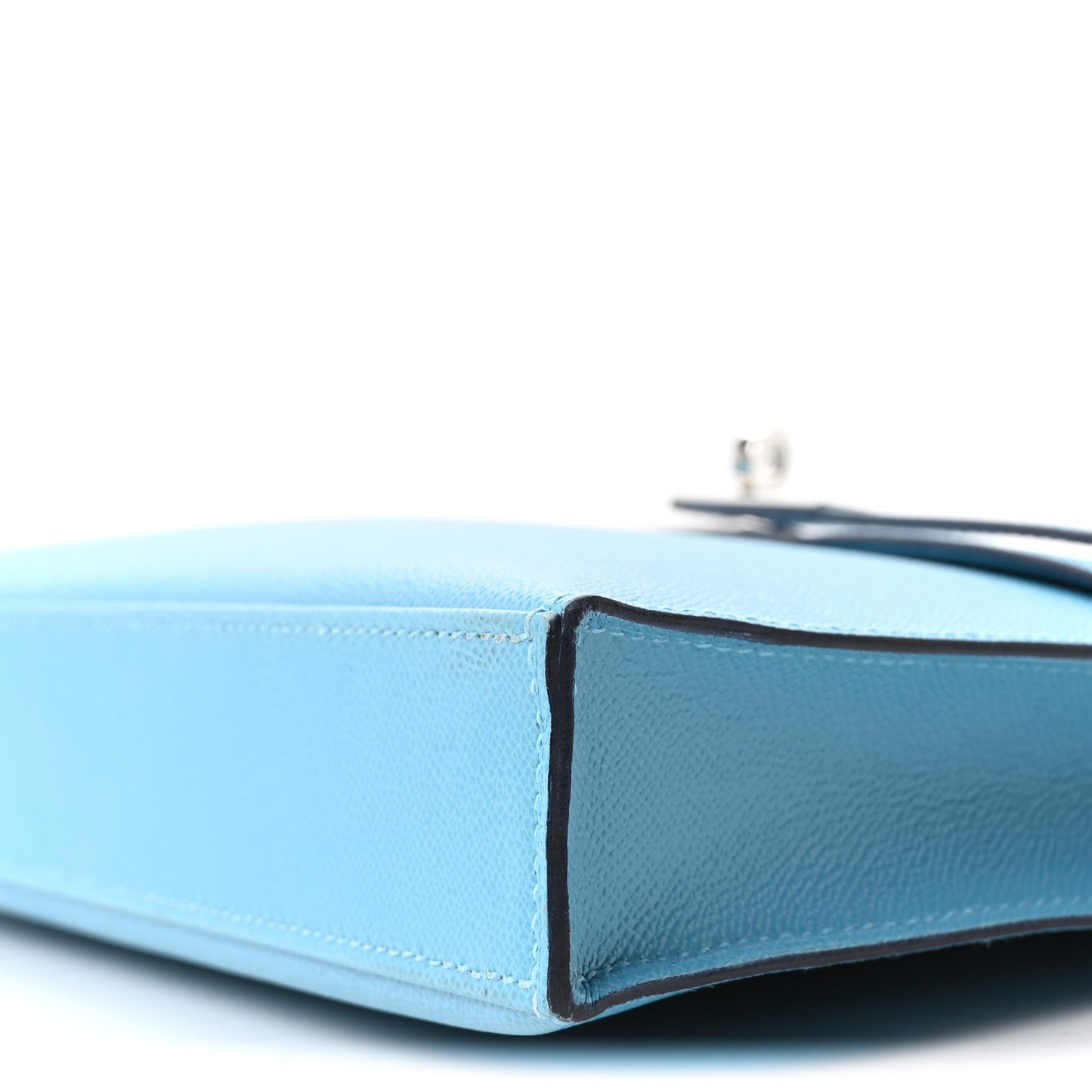Madame Calfskin Kelly Elan Bleu du Nord